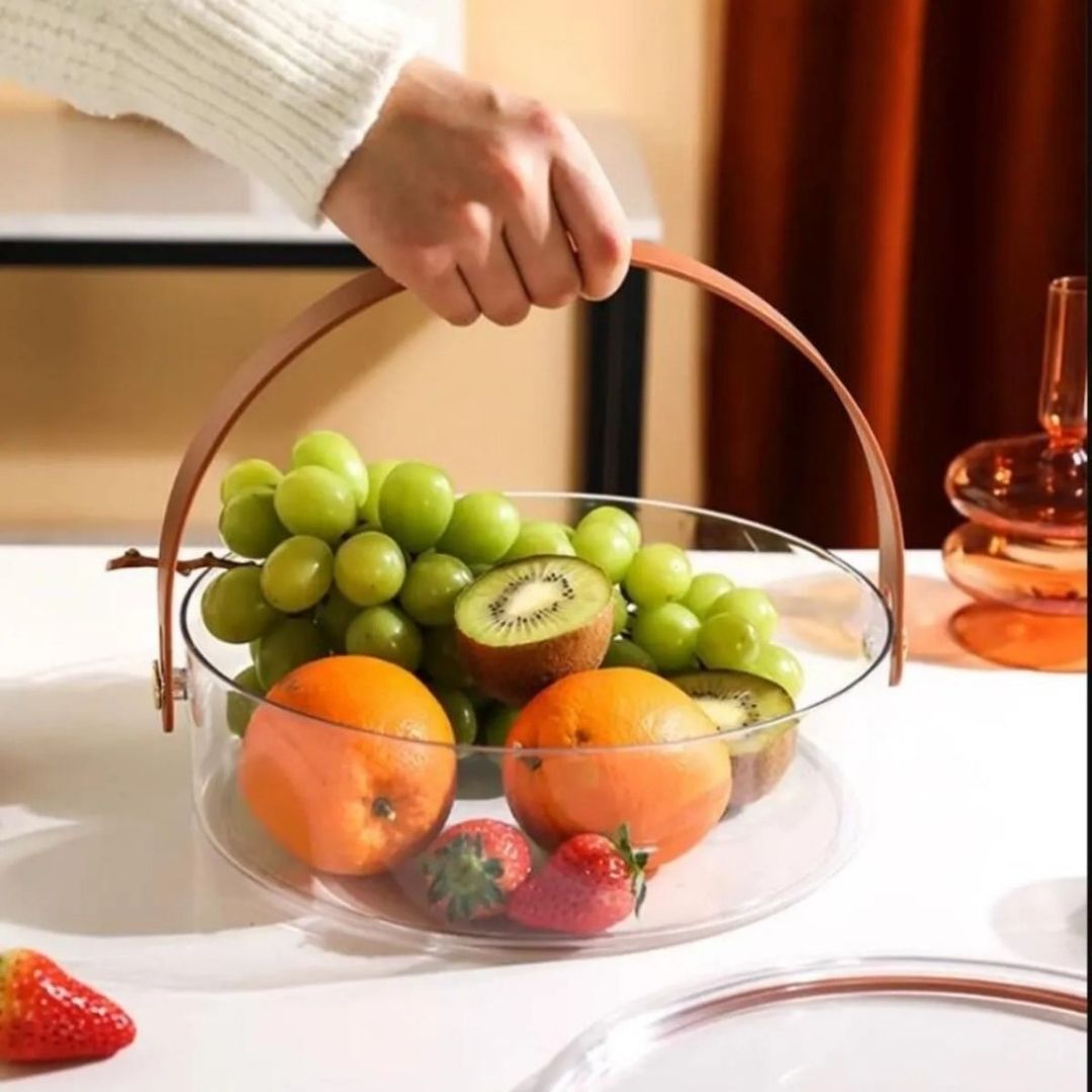 Fruit holder portable basket