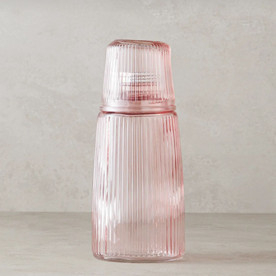 Glass Bedside Pitcher