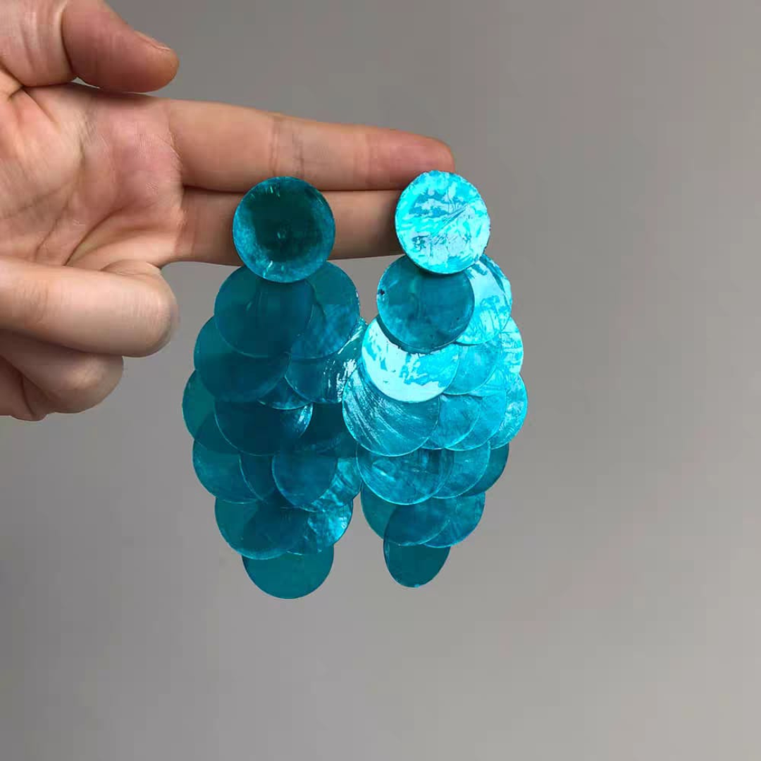Mermaid earrings