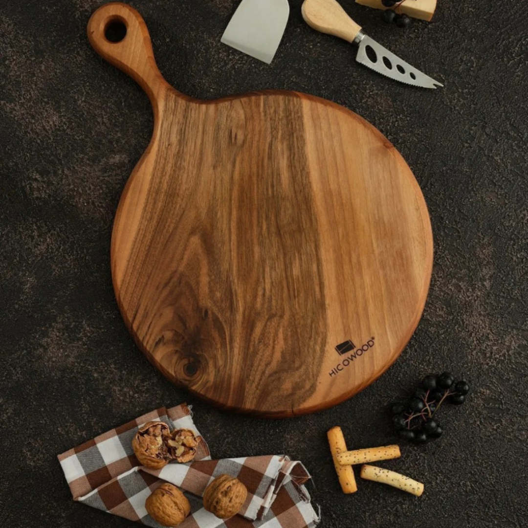 Walnut Wood Round Model Cutting Board