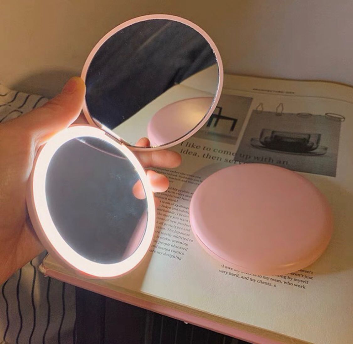 Rechargeable  LED Mirror