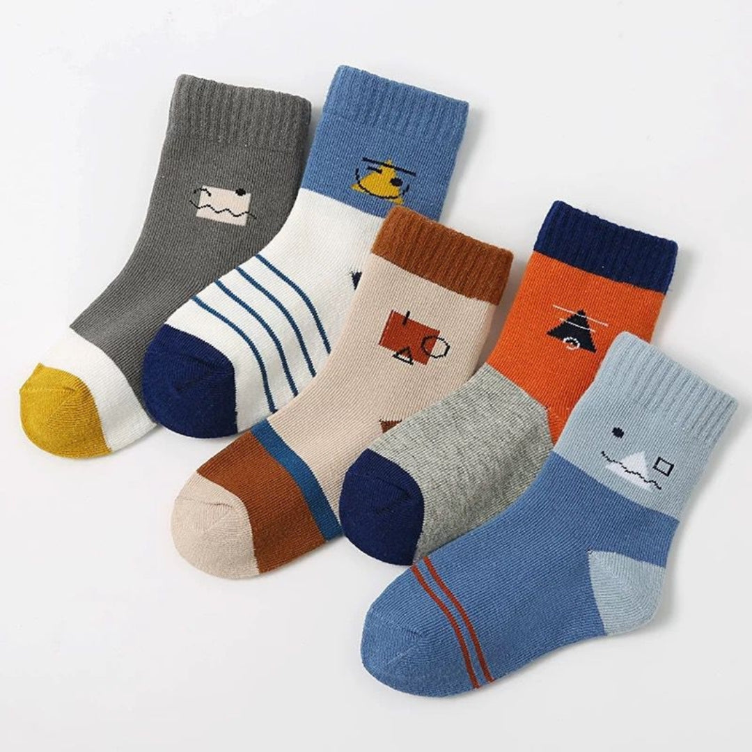 Boys Soft Socks Set