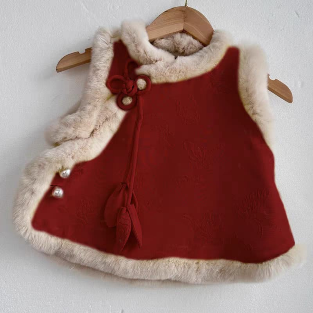 Christmas baby girl dress