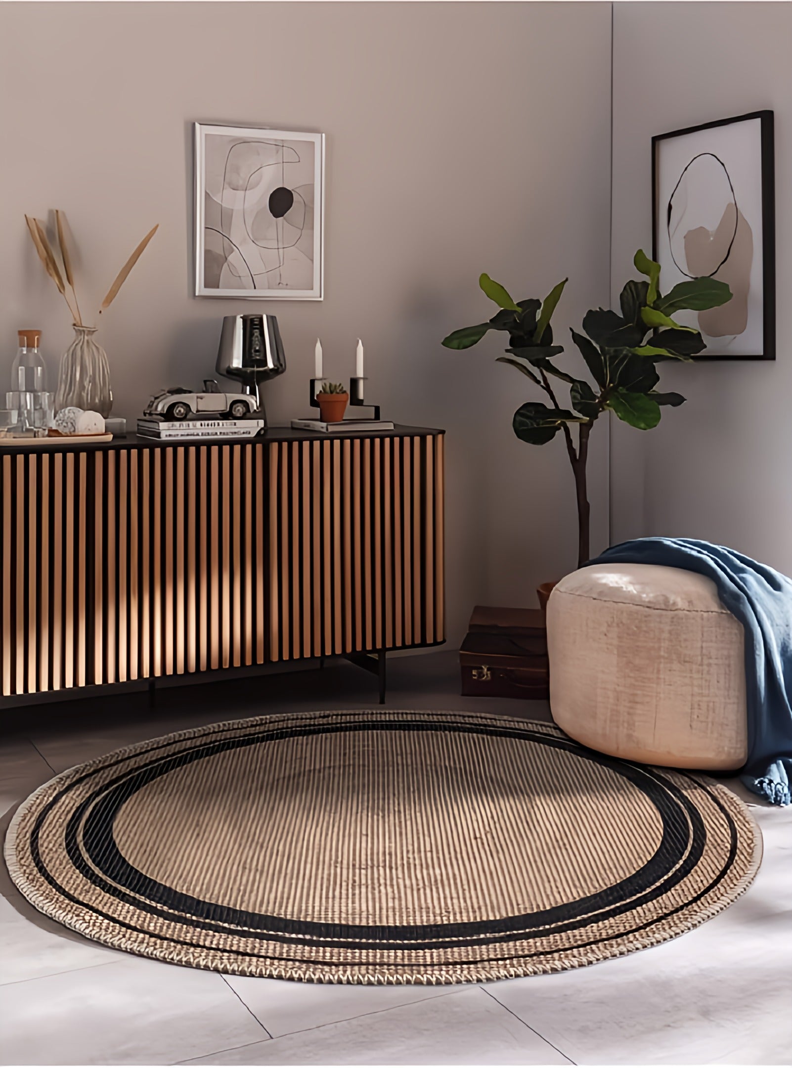 The Round Jute Rug