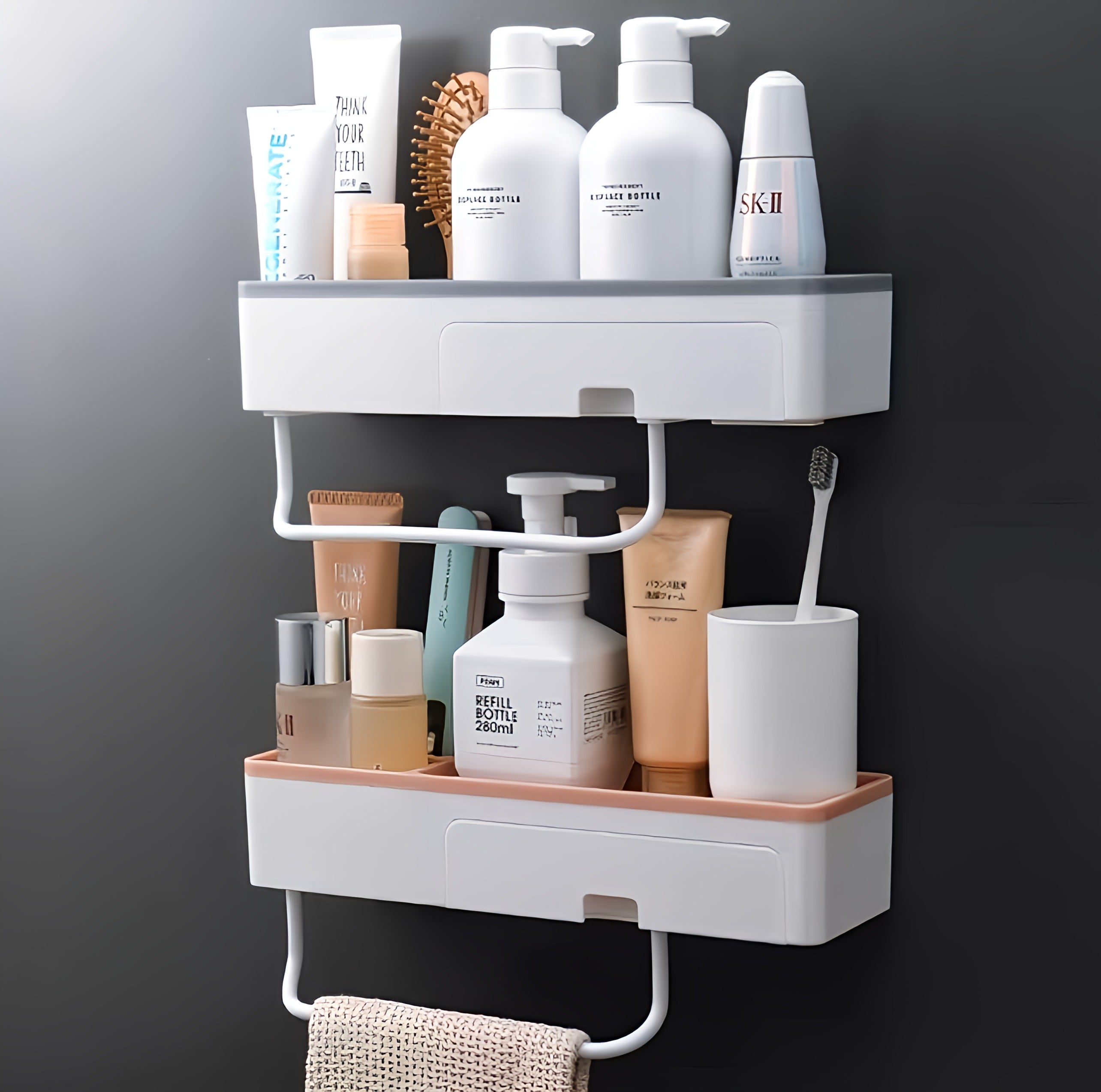 Multi-functional Bathroom Rack