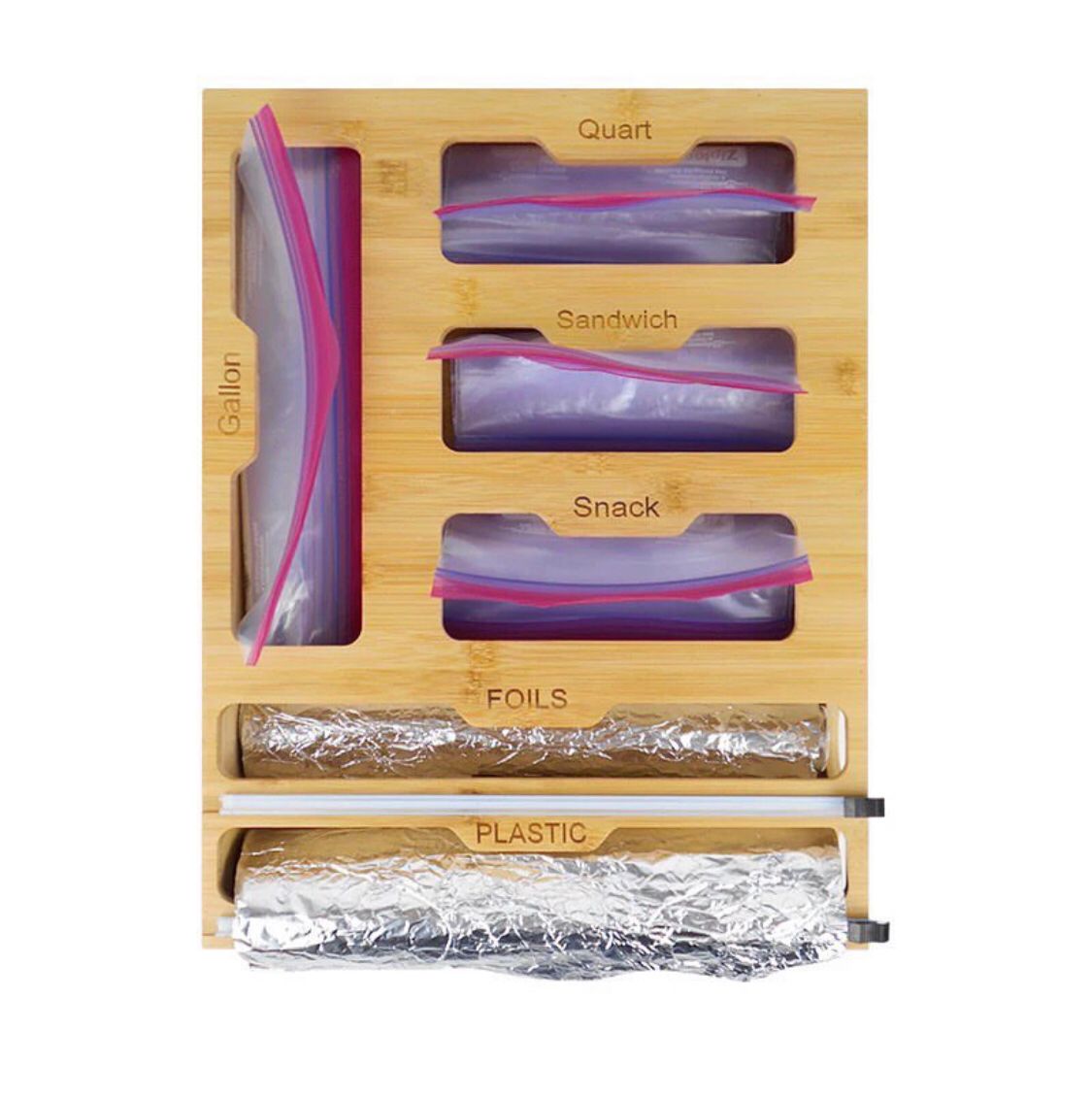 Cling Film Cutter Organizer