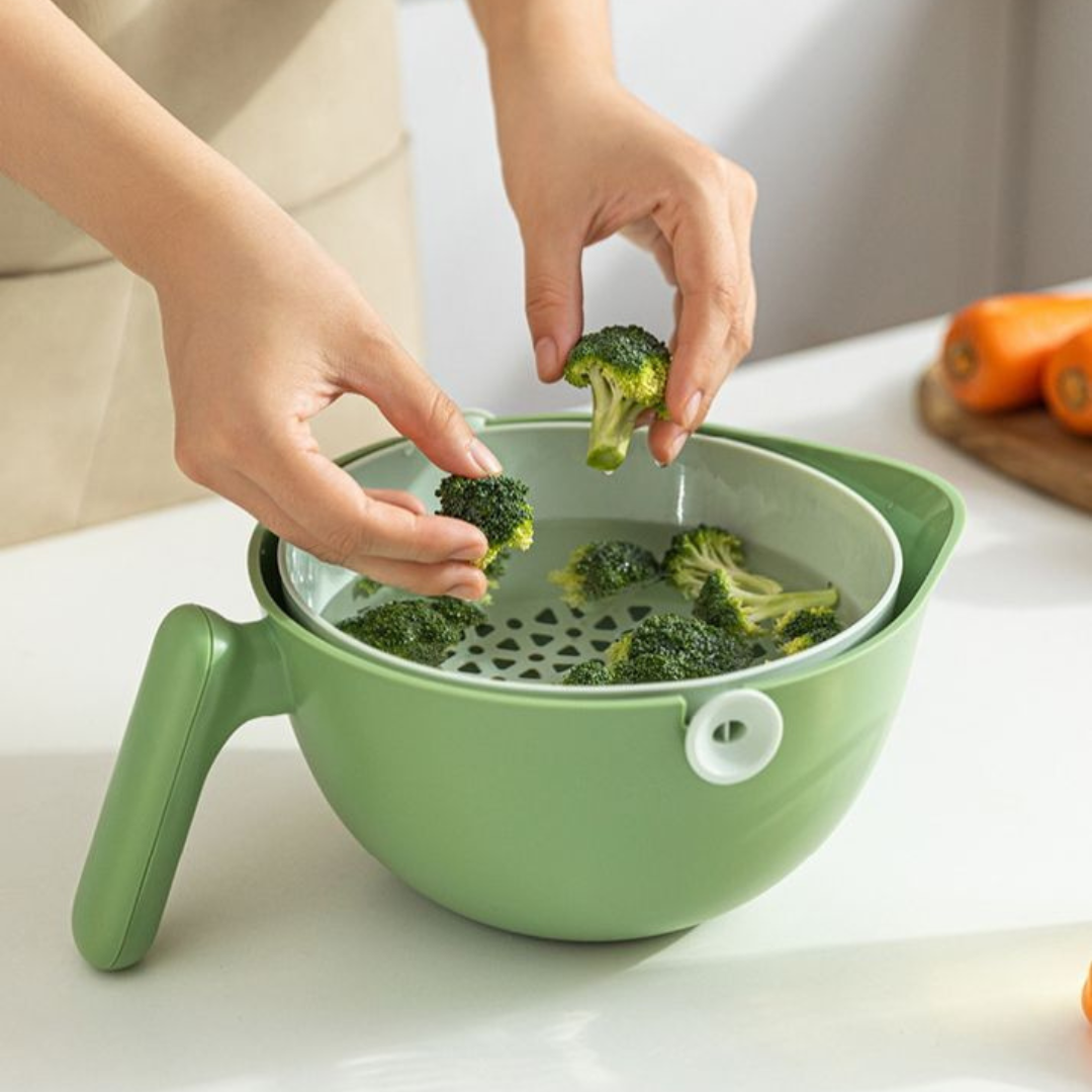 90°Movable strainer