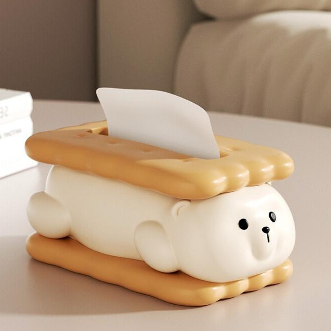 Biscuit Tissue Box