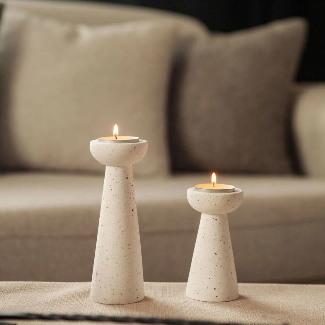 Mushroom Candle holders decorative set