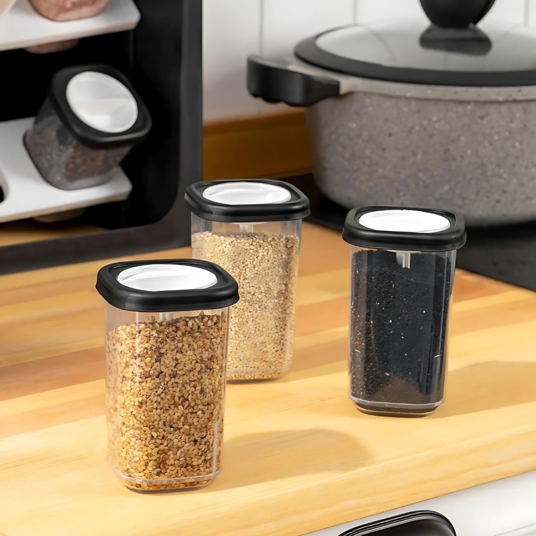 The 8 pcs stand spice rack