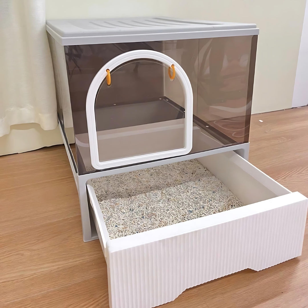 Transparent Large litter Box