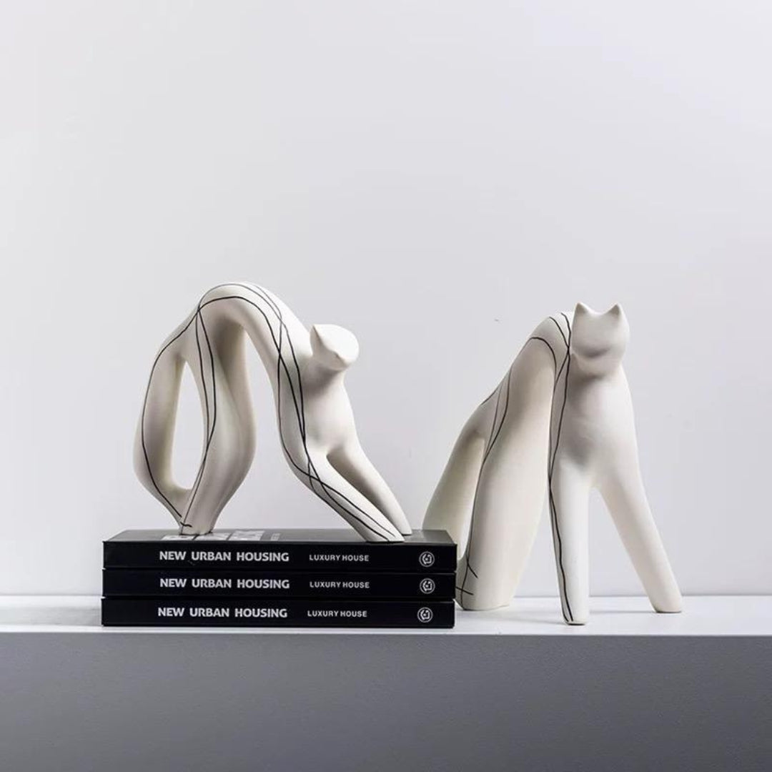 The Cat Shape Statue