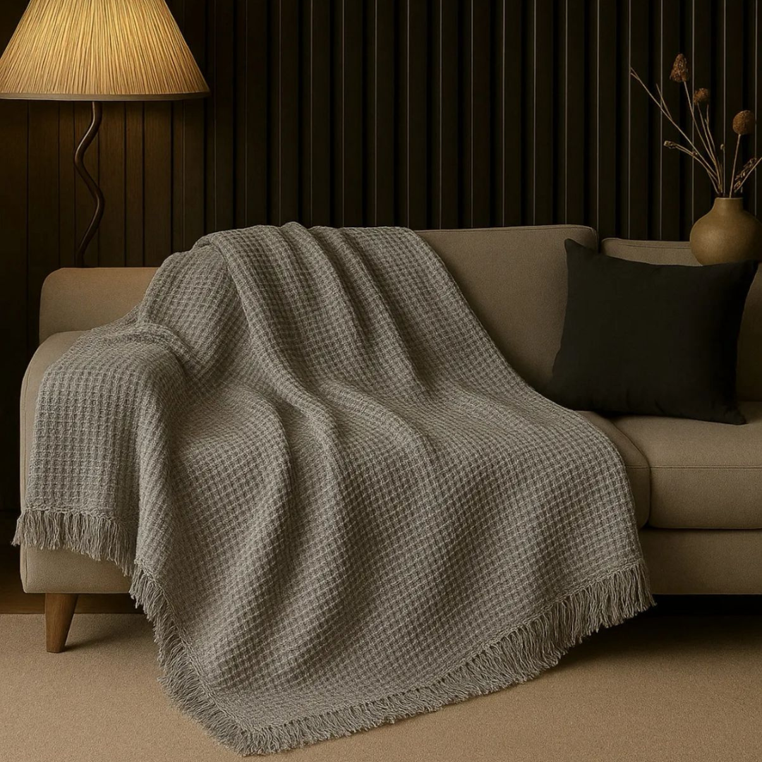 Fringed Tv Blanket