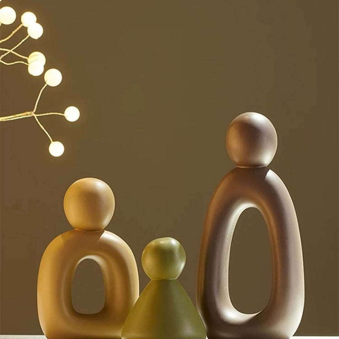 Trio Family Sculpture