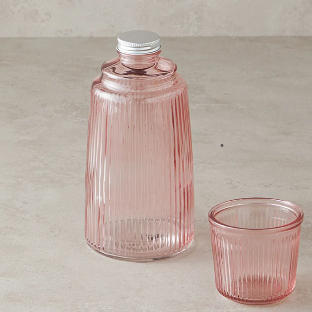 Glass Bedside Pitcher