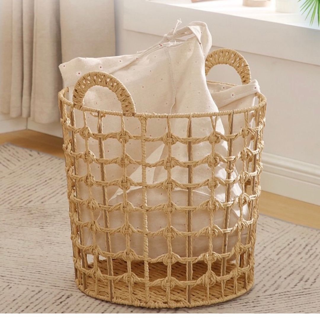 Fine Weaving Laundry Basket