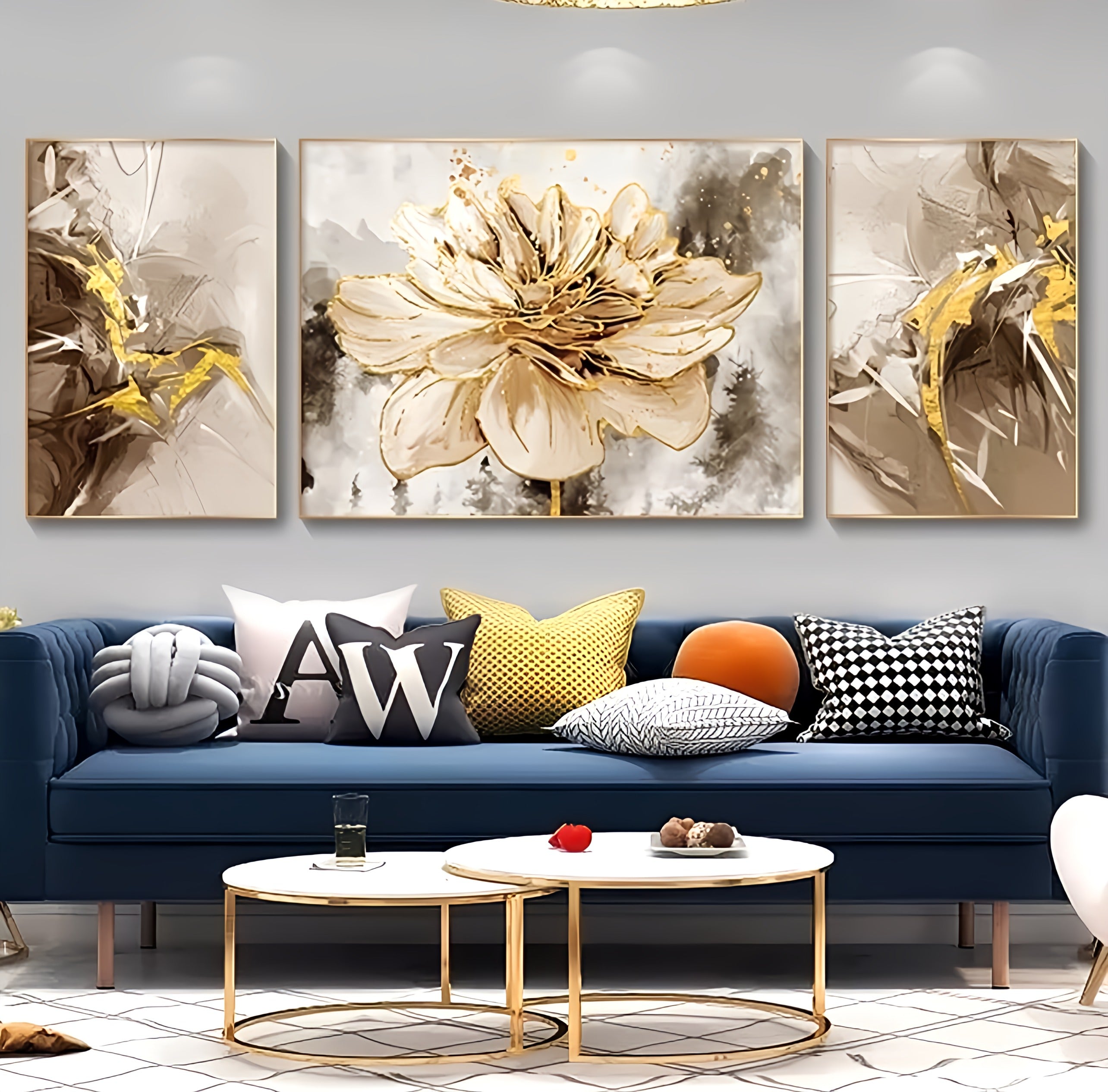 Luxury Flower Canvas