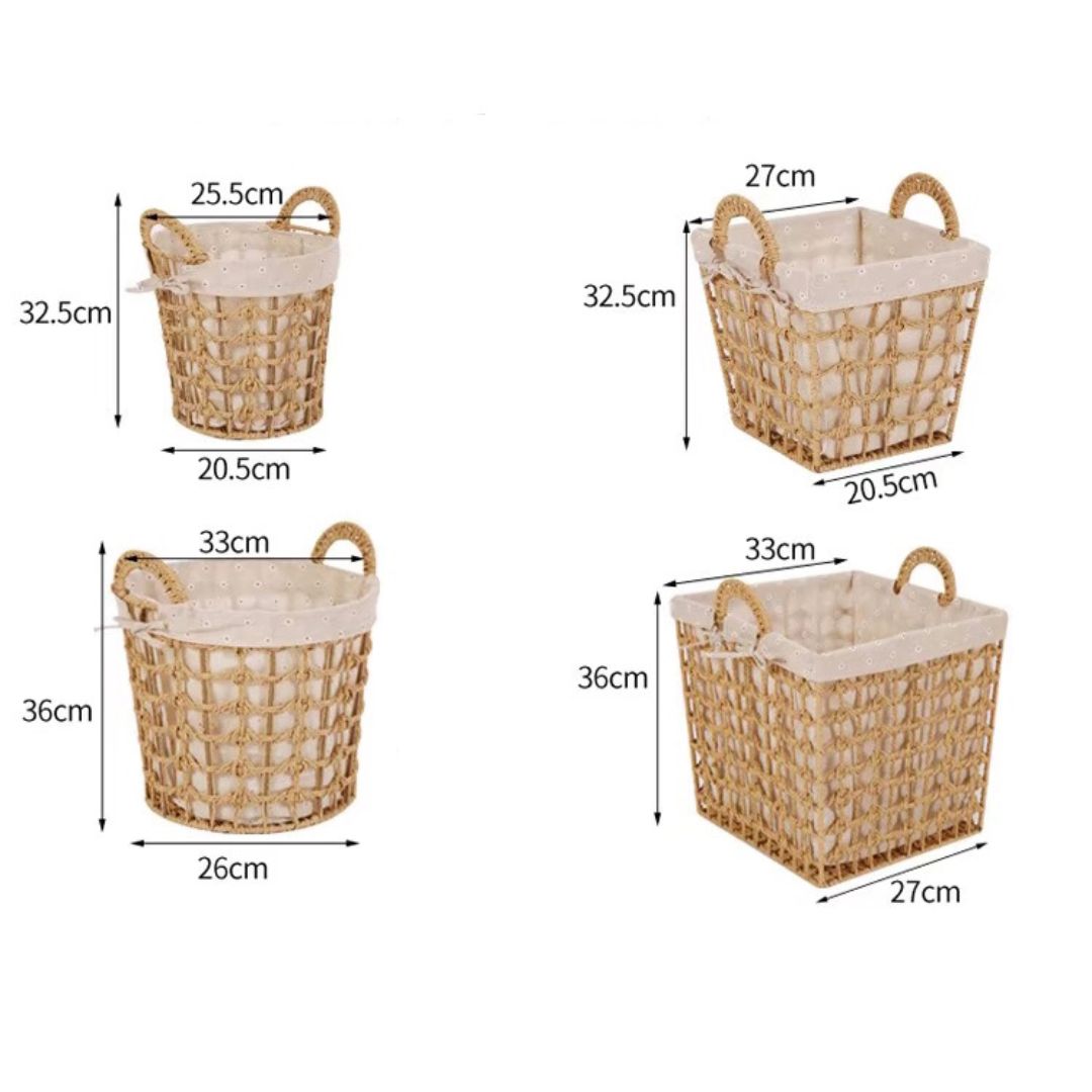 Fine Weaving Laundry Basket