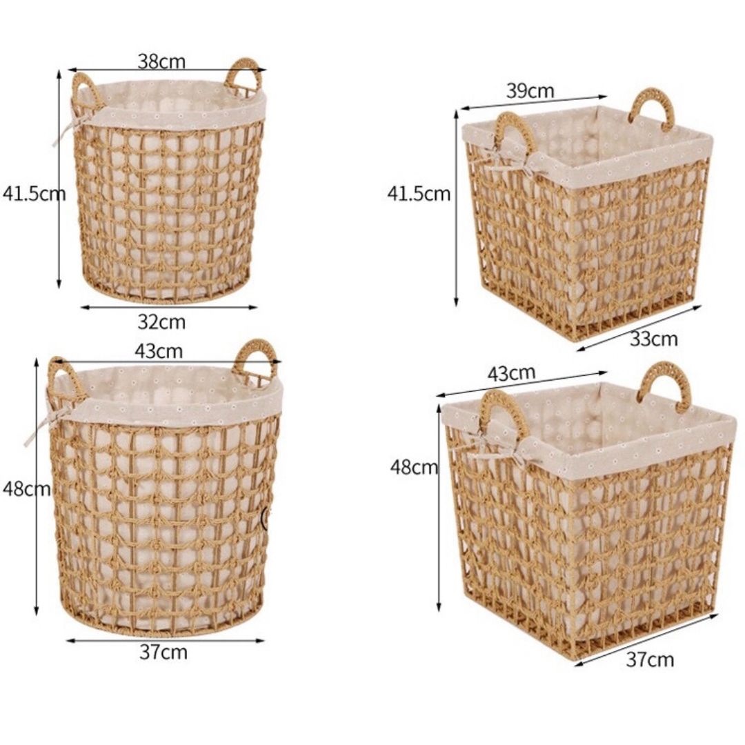 Fine Weaving Laundry Basket