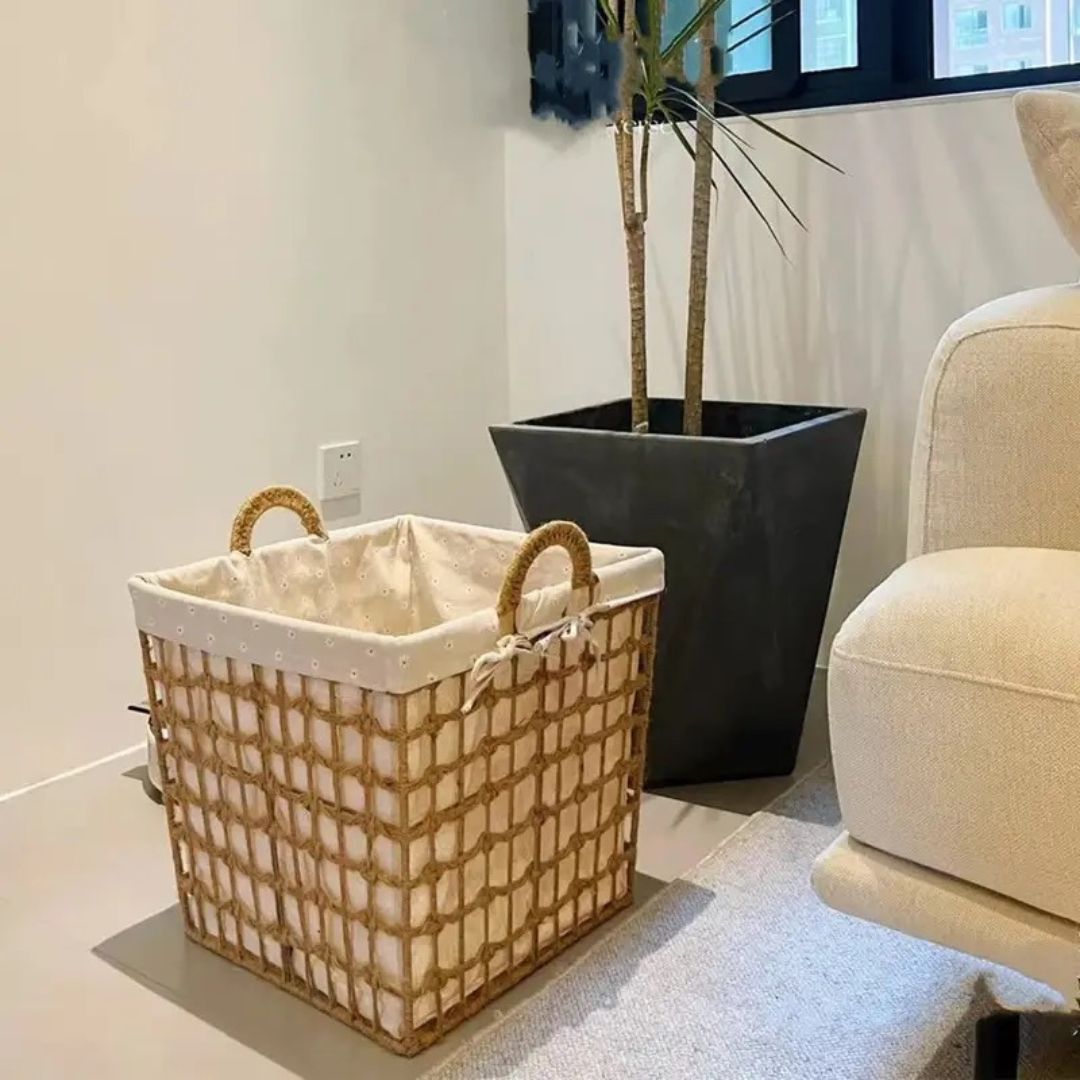 Fine Weaving Laundry Basket