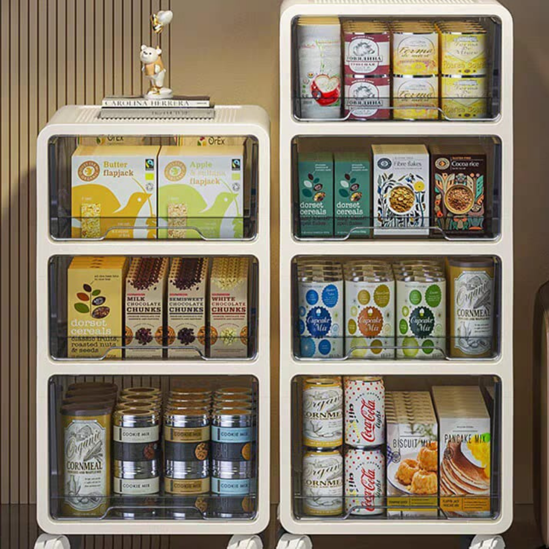 Bumpy kitchen storage