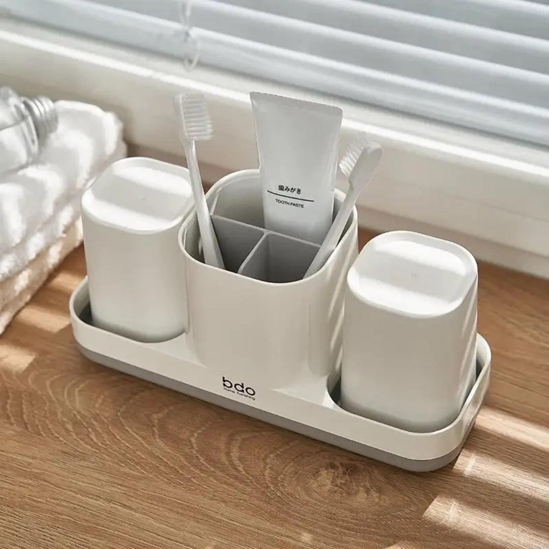 Toothbrush Set + 2 Cups