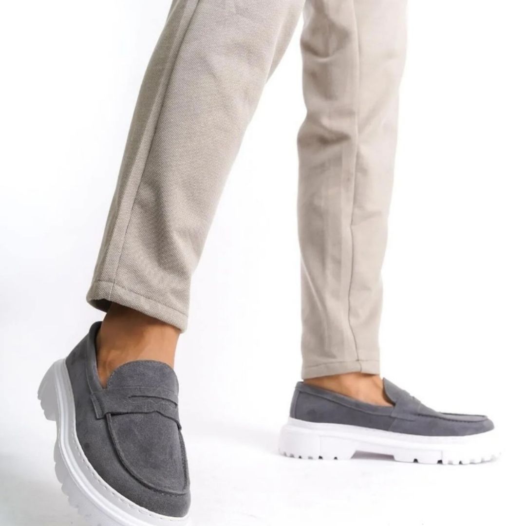 Men's Grey Loafer