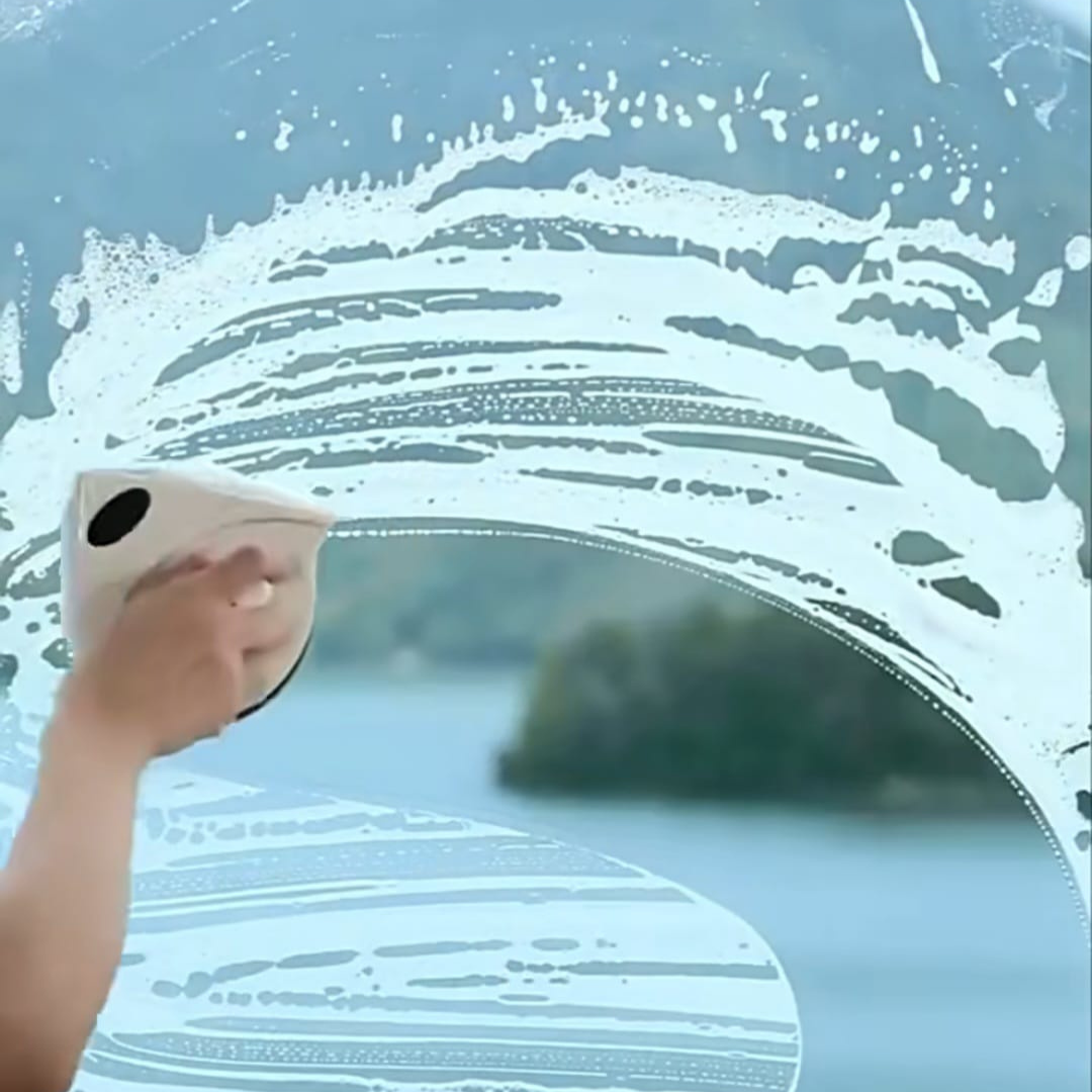 Double face Glass cleaner
