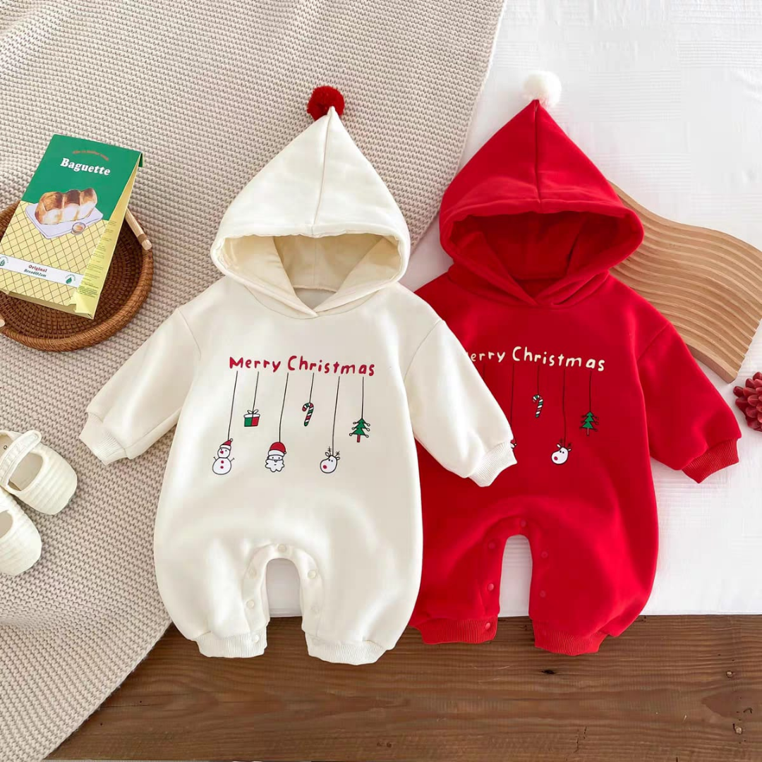 Christmas baby overall