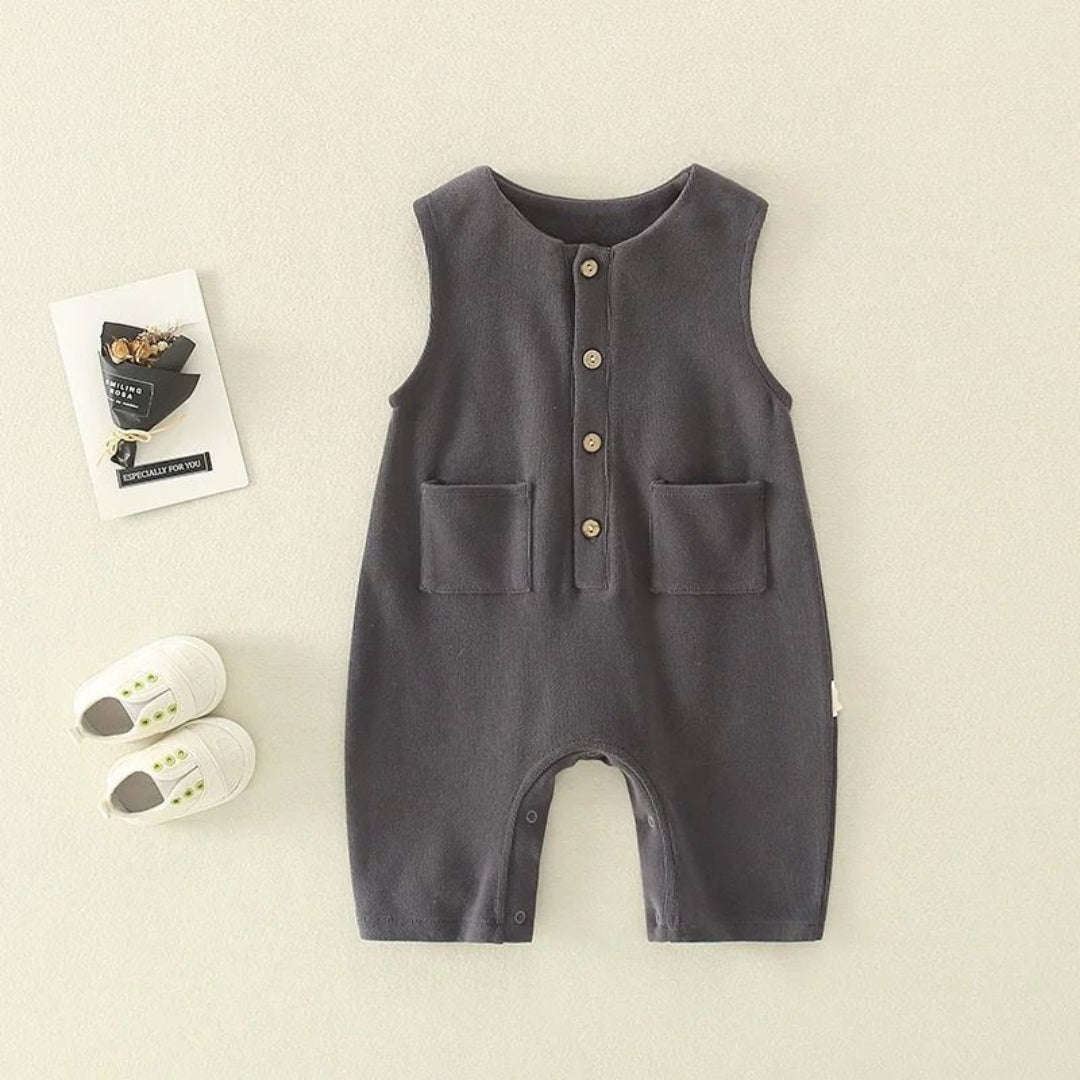 Buttoned Overall