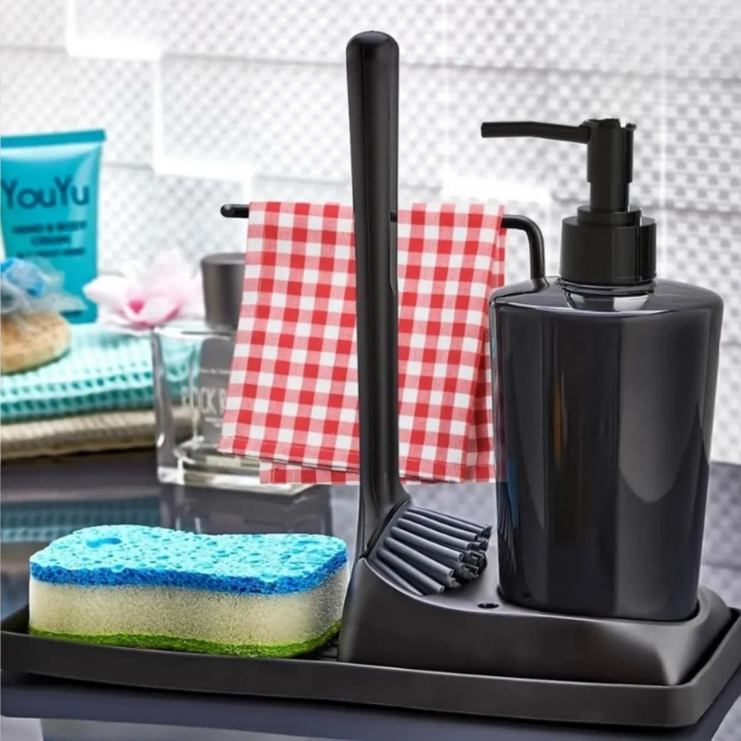 Brush sponge holder