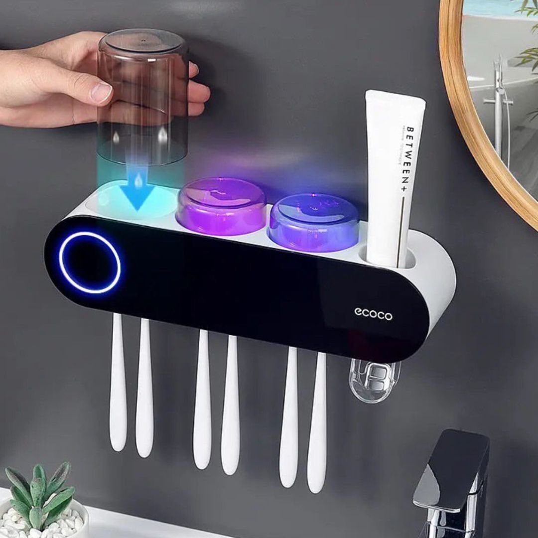 Ecoco UV Sterilization Toothpaste Dispenser