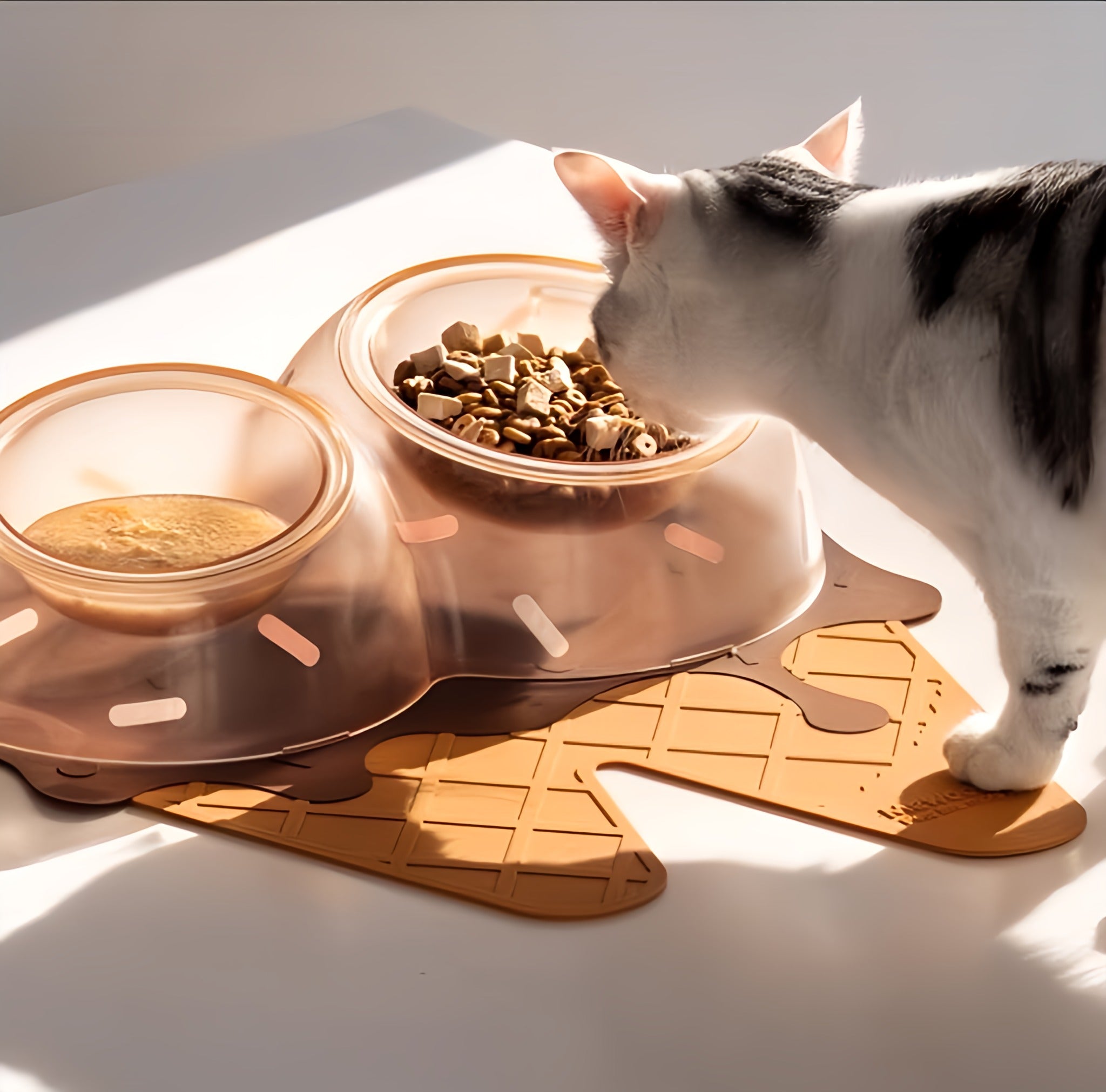 MewooFun Ice-cream Pet Bowl