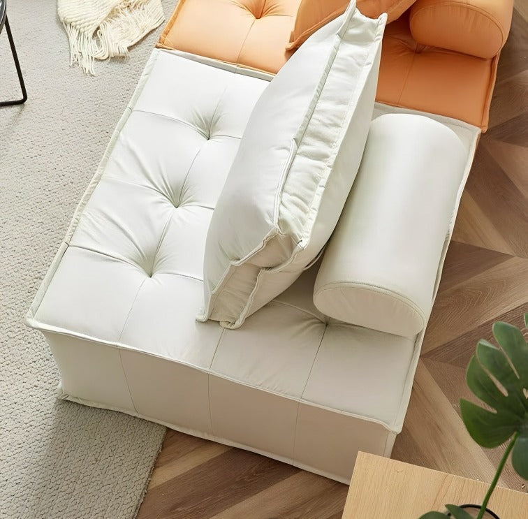 Square Comfy Single Sofa