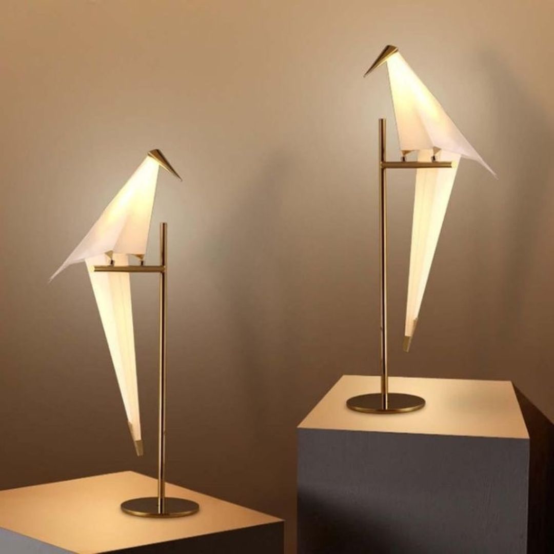 Paper Crane Bird Lamp