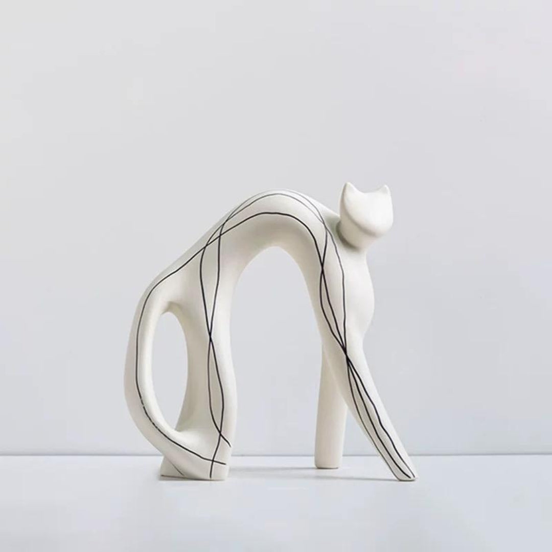 The Cat Shape Statue