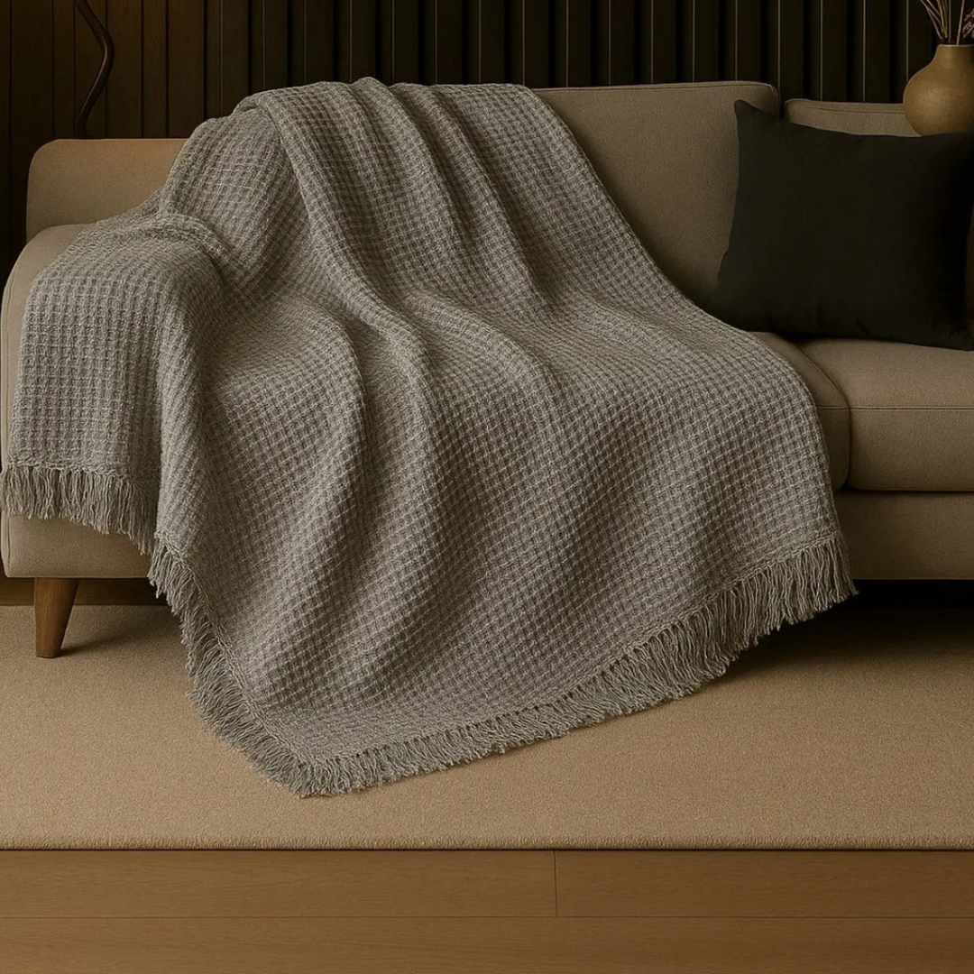 Fringed Tv Blanket