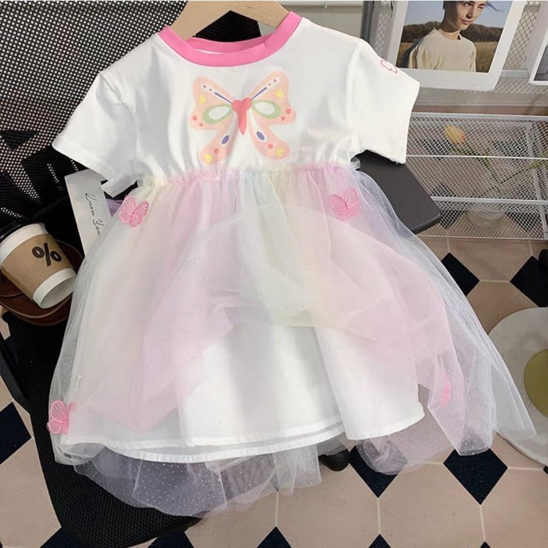 Butterfly tutu dress