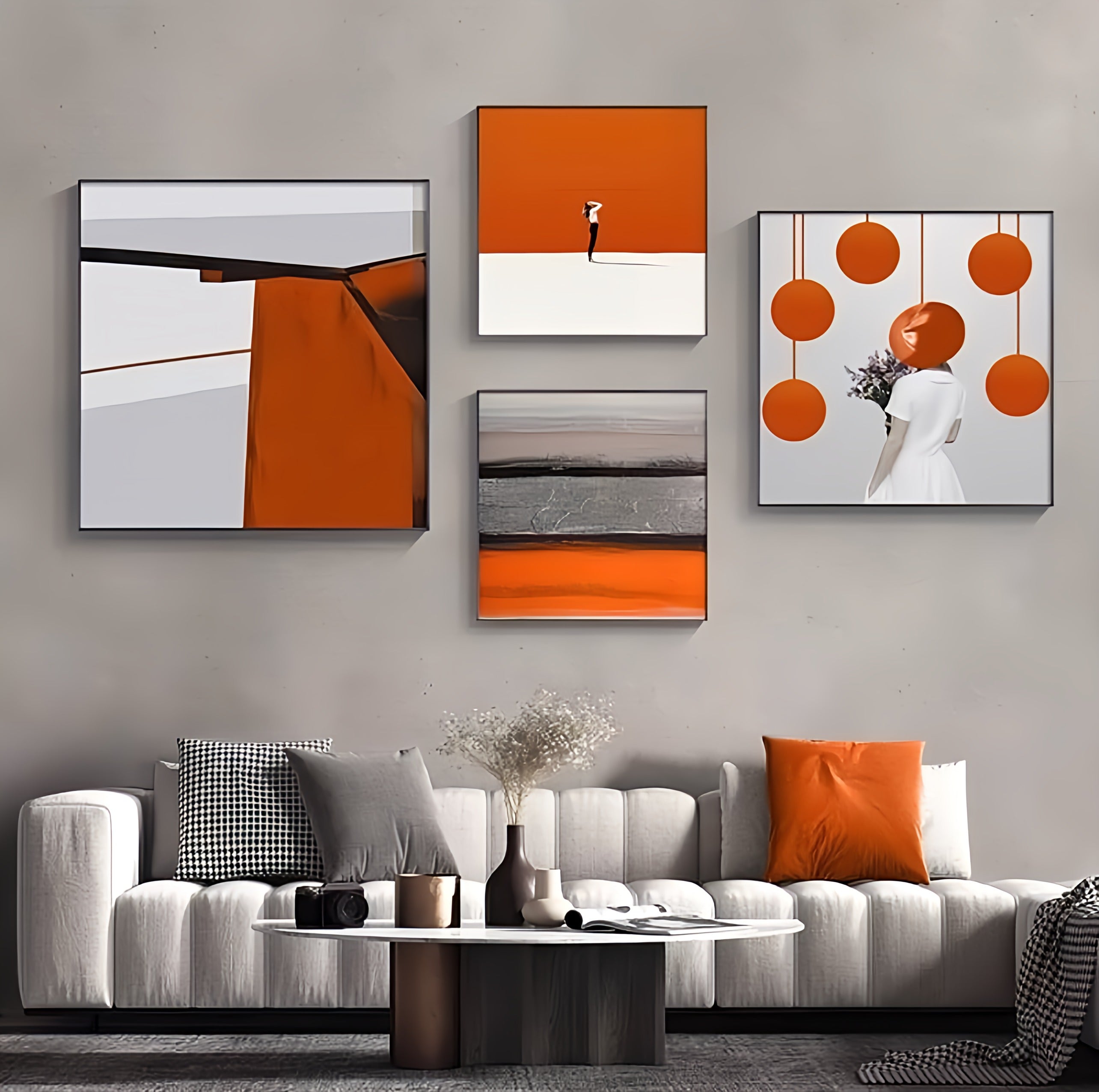 Abstract Color Art Canvas