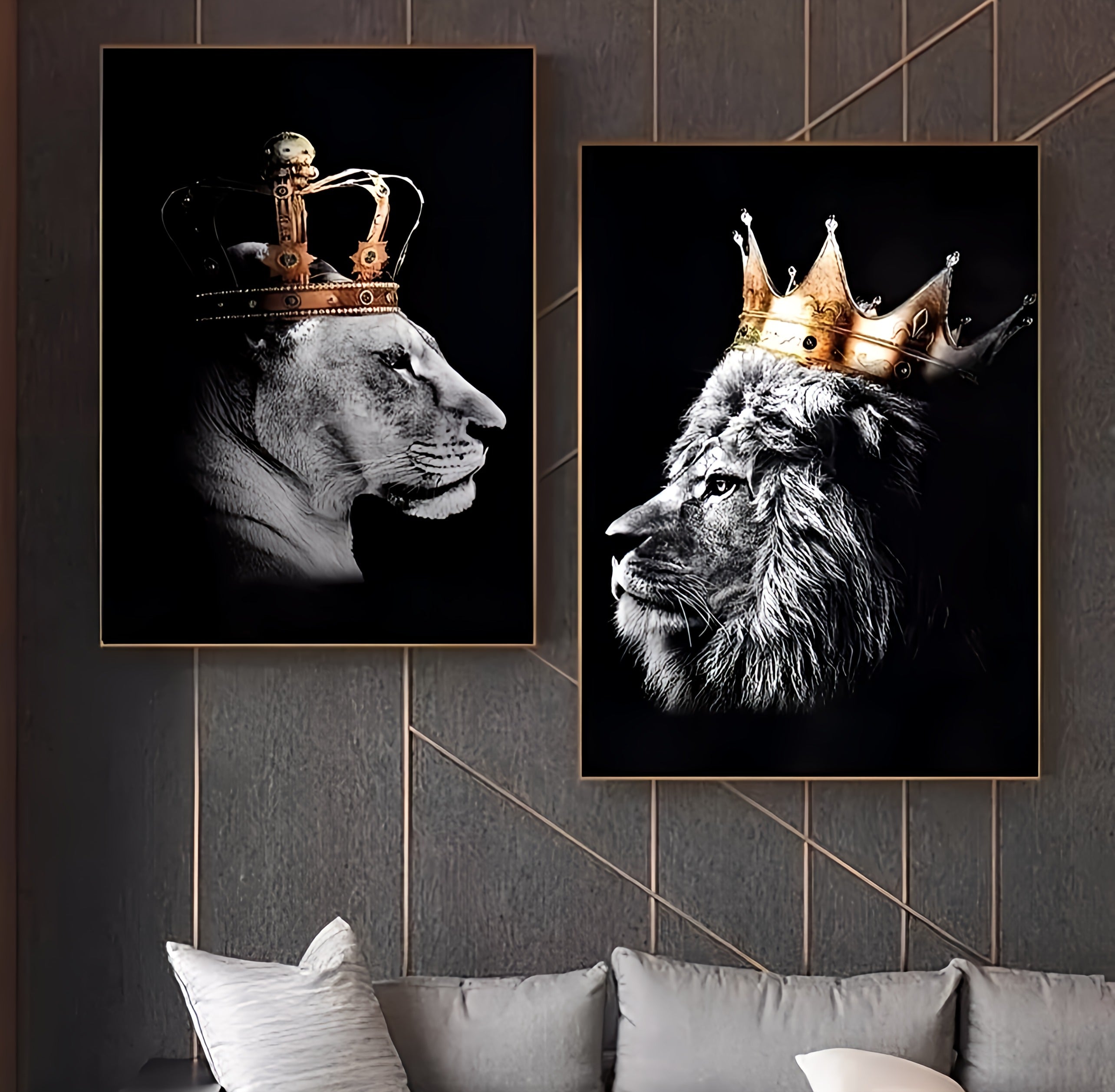 Their Majesties Canvas