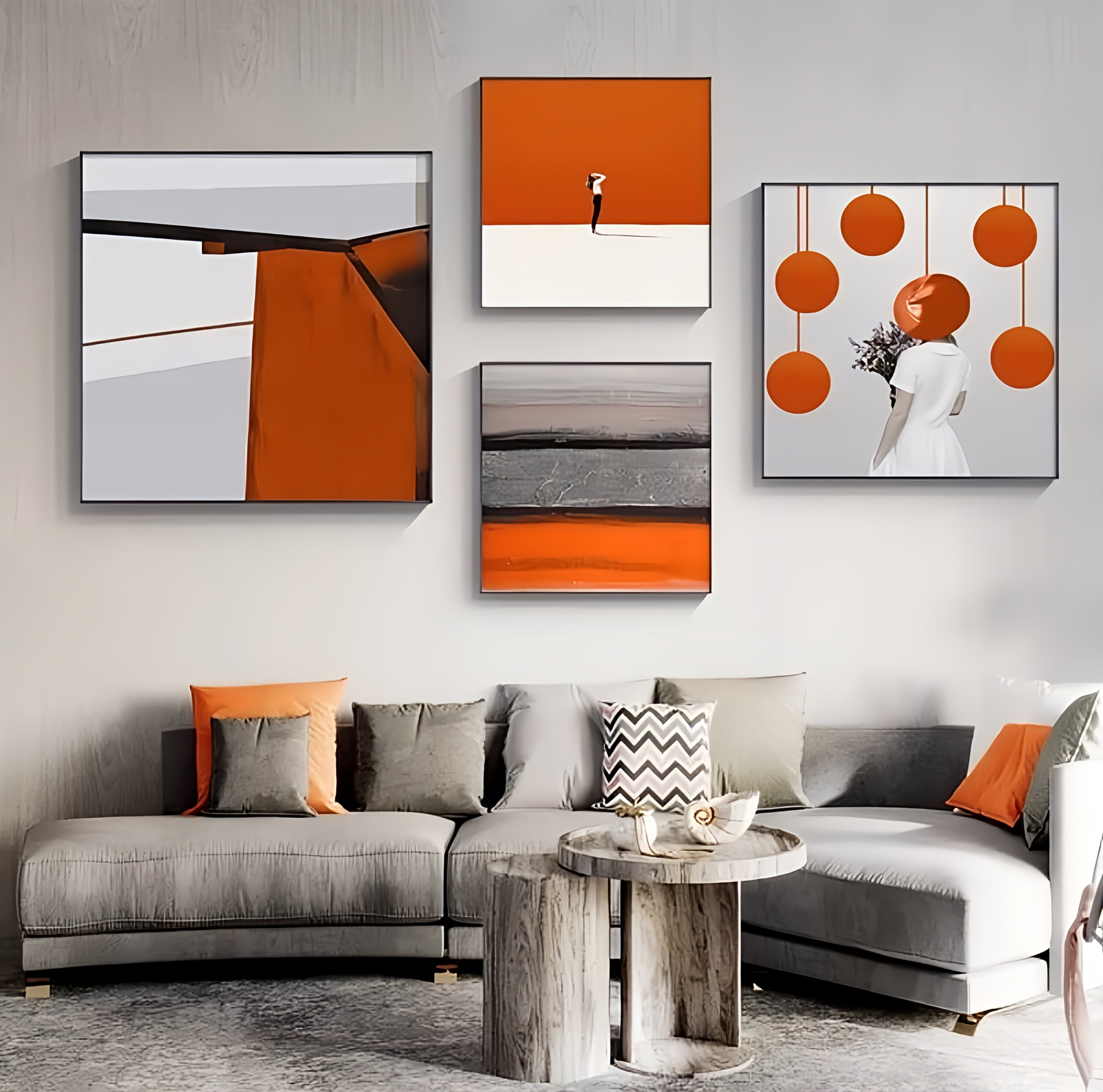 Abstract Color Art Canvas