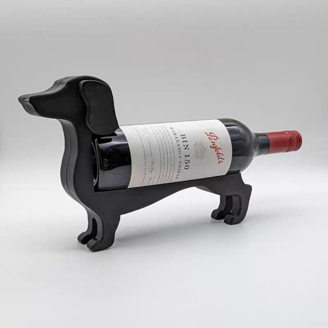 Doggy wine holder