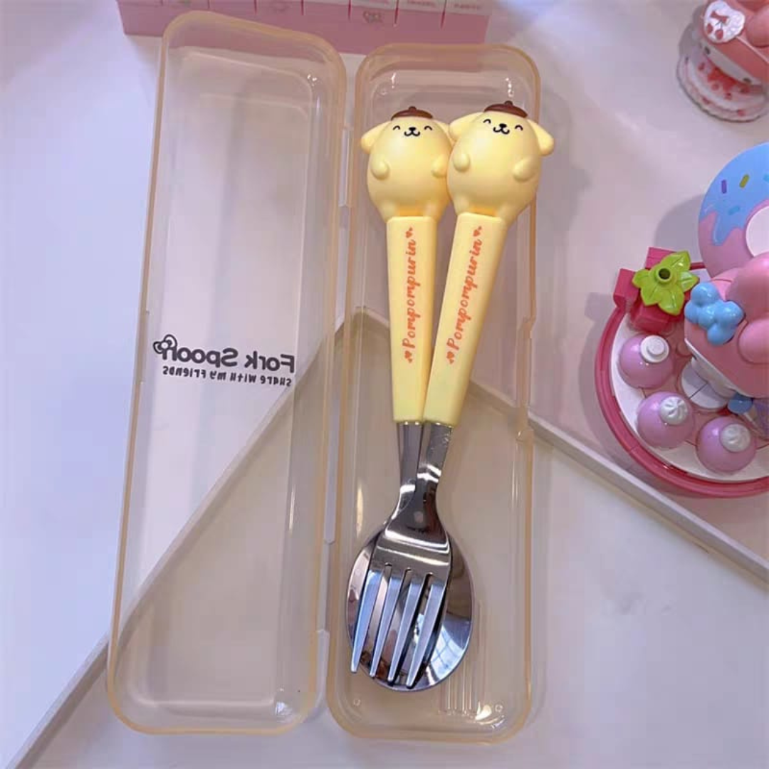 Lunch box cutleries