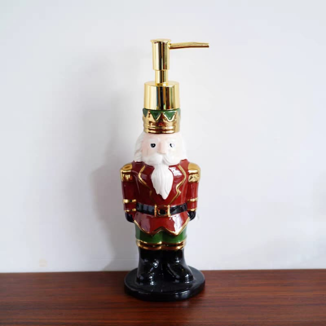 Christmas soap dispenser
