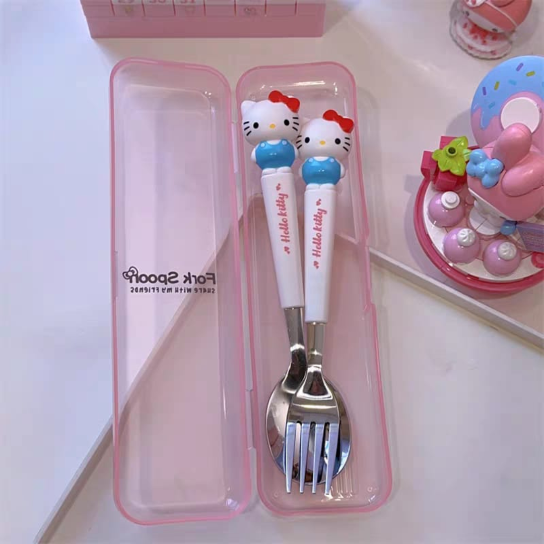 Lunch box cutleries