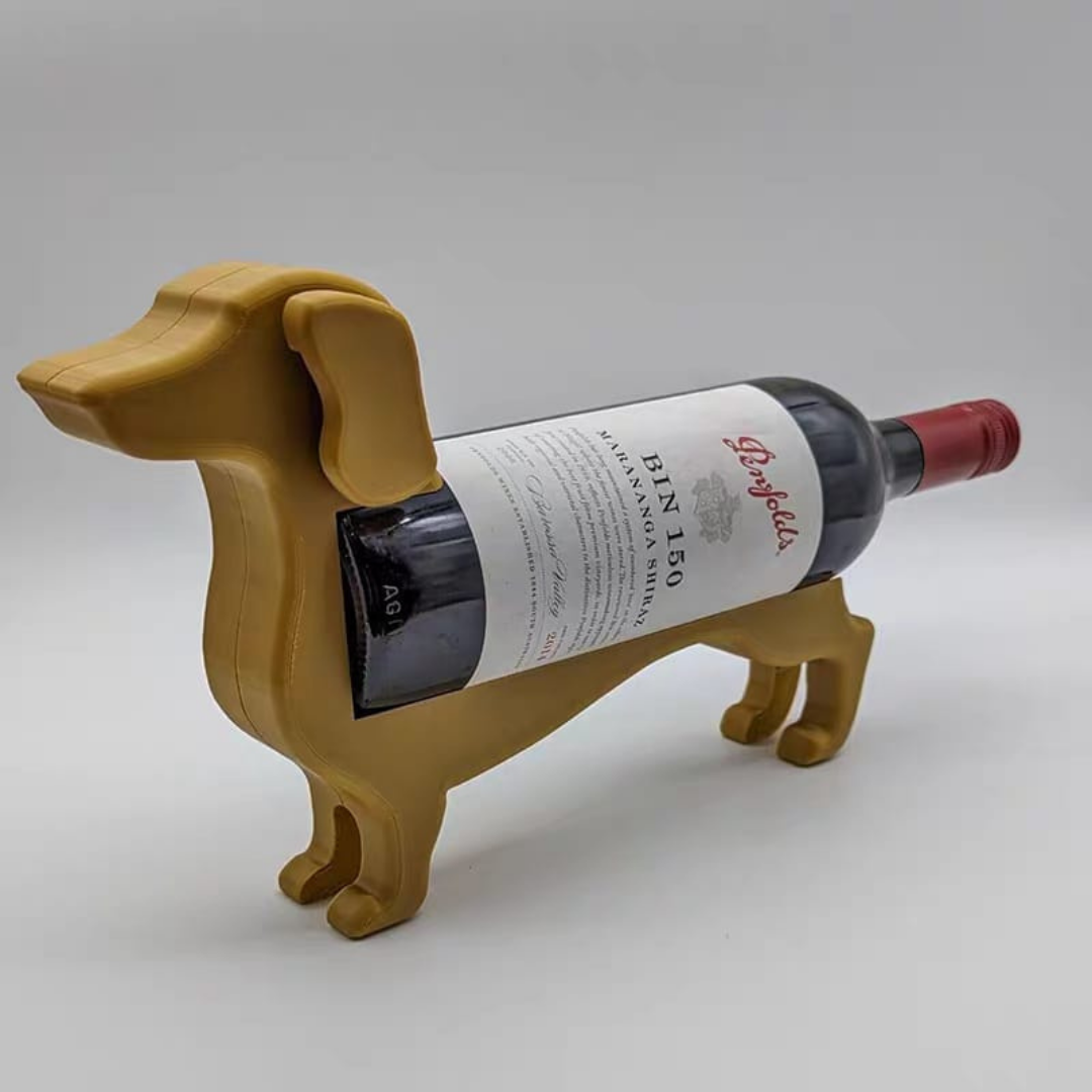 Doggy wine holder