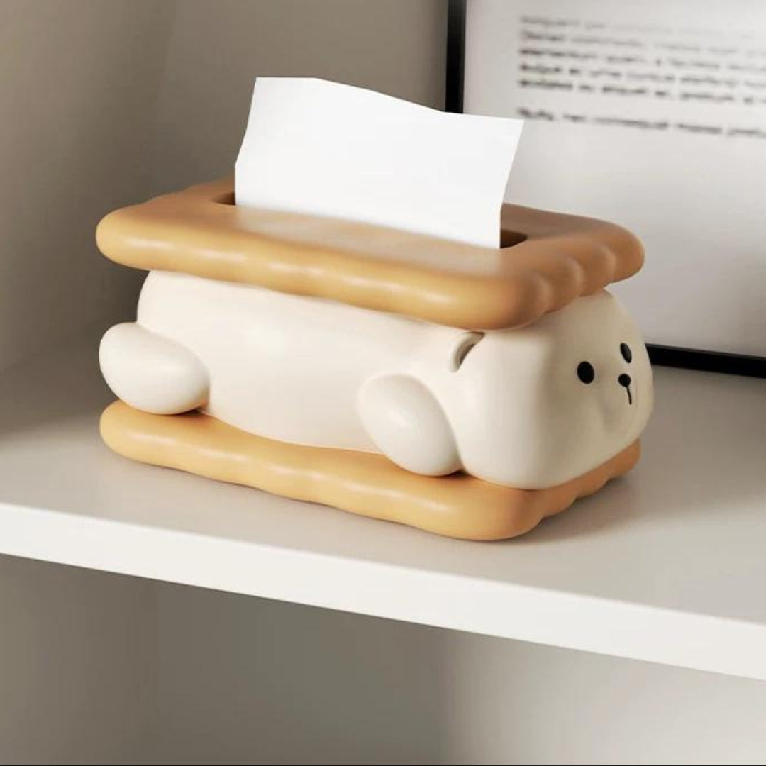 Biscuit Tissue Box