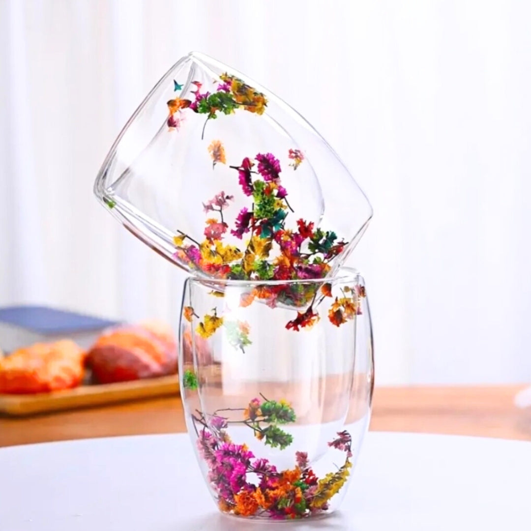 Floral Heat Resistant Flower Cup