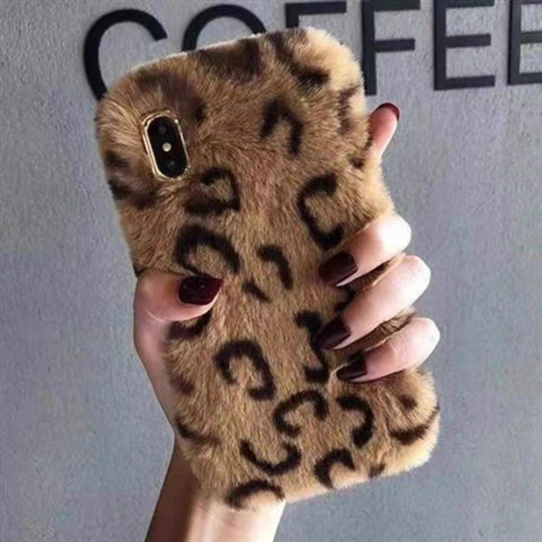 Tiger print phone cover