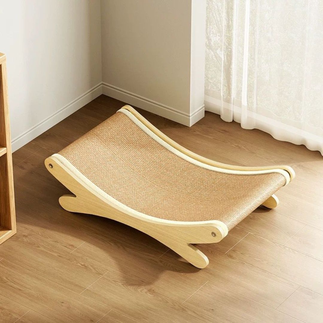 Wooden Cat Scratching bed